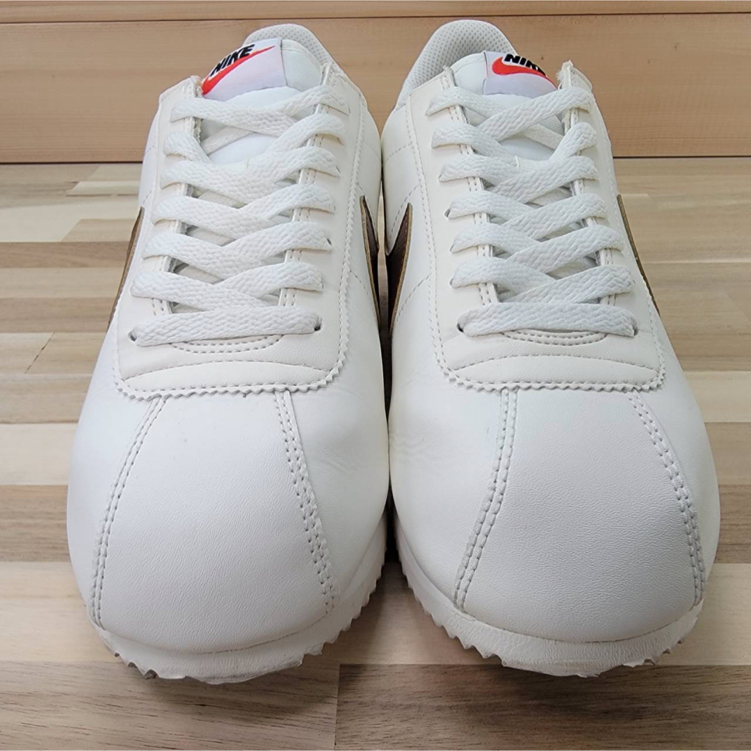 NIKE - ナイキ ウィメンズ コルテッツ ホワイト/ブラウン 27.5 NIKE - ナイキ ウィメンズ コルテッツ ホワイト/ブラウン 27.5
