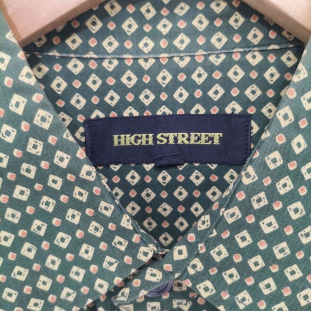 HIGH STREET(ハイストリート)のHIGH STREET(ハイストリート) 総柄長袖シャツ 幾何学 メンズ メンズのトップス(その他)の商品写真