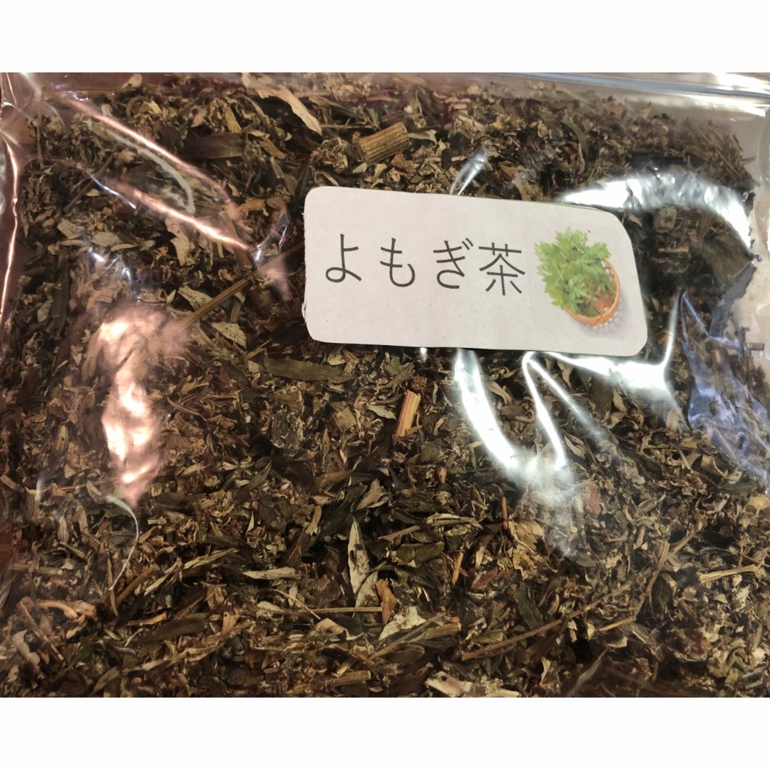 よもぎ茶　100g 野草茶　健康茶　徳島県産　温活　妊活 食品/飲料/酒の健康食品(健康茶)の商品写真