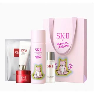 エスケーツー(SK-II)のsk-ii SK-Il マスク　ギフト　化粧水　メゾンキツネ　数量限定　コラボ品(化粧水/ローション)