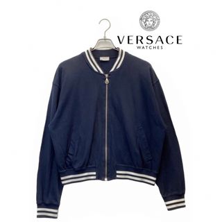 ヴェルサーチ(VERSACE)のヴェルサーチェ　VERSACE ジャケット　紺色　XL メンズ春秋(その他)