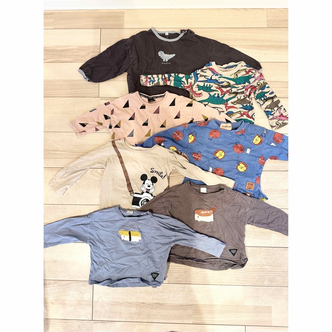 ゆきち様専用/ロンT キッズ/ベビー/マタニティのキッズ服男の子用(90cm~)(Tシャツ/カットソー)の商品写真