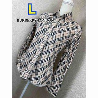 バーバリー(BURBERRY)の美品☆ BURBERRY LONDON ブラウス L(シャツ/ブラウス(長袖/七分))