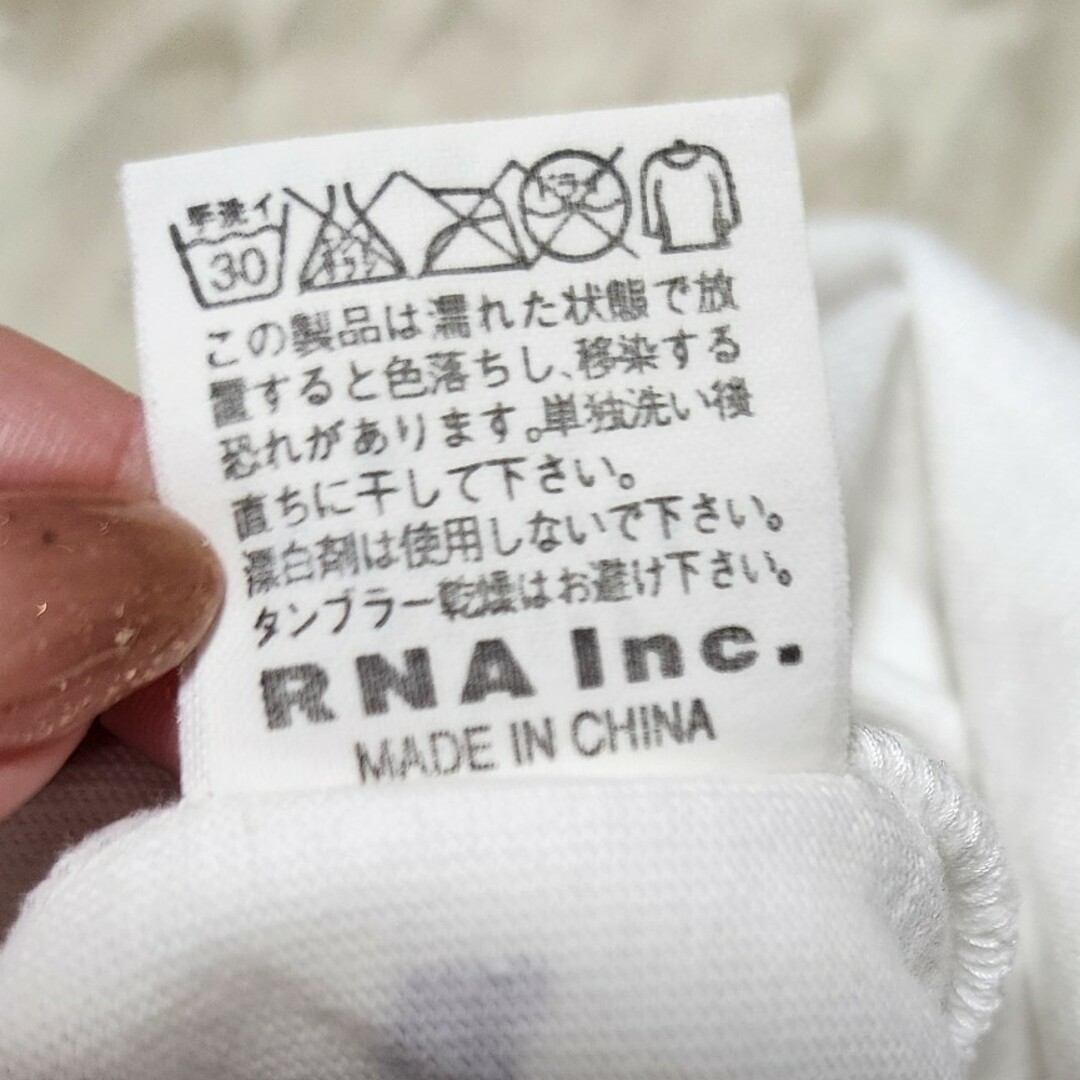 RNA(アールエヌエー)のRNA　ダメージ加工Tシャツ レディースのトップス(Tシャツ(半袖/袖なし))の商品写真