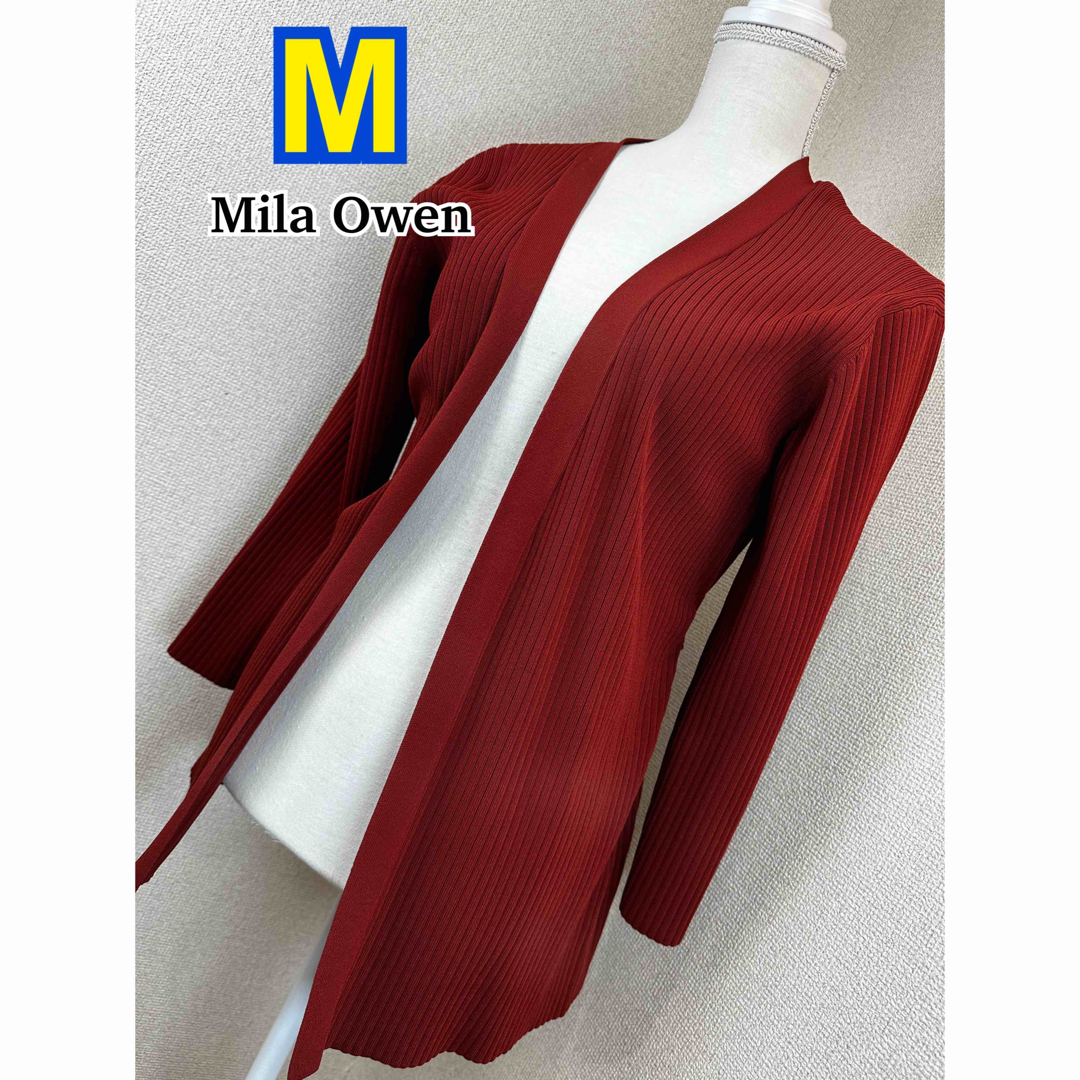 Mila Owen(ミラオーウェン)の美品☆ Mila Owen カーディガン M レディースのトップス(カーディガン)の商品写真