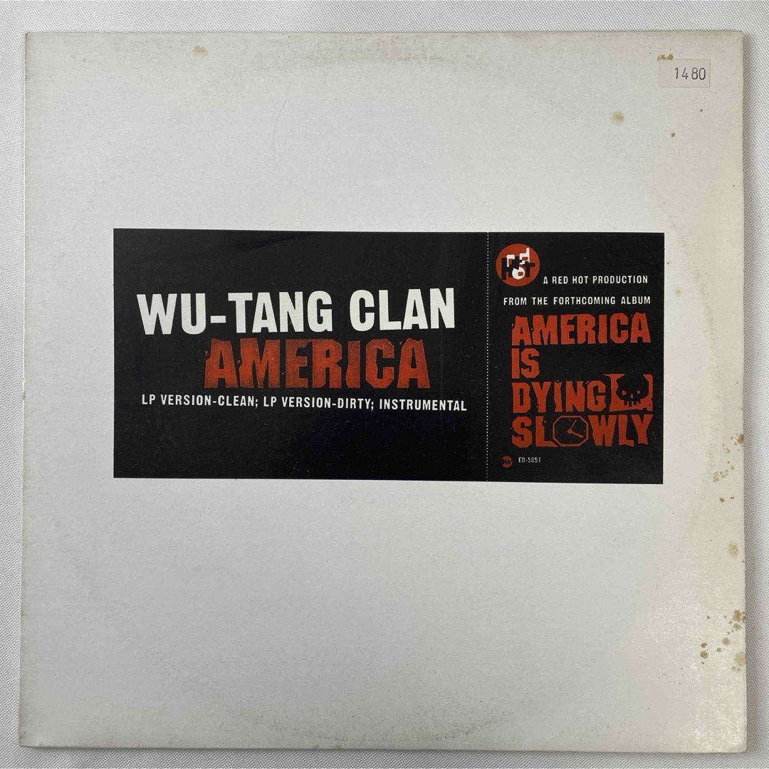 Wu-Tang Clan / America【12"USプロモ】 エンタメ/ホビーのCD(ヒップホップ/ラップ)の商品写真