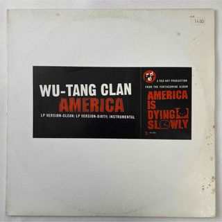 Wu-Tang Clan / America【12"USプロモ】(ヒップホップ/ラップ)