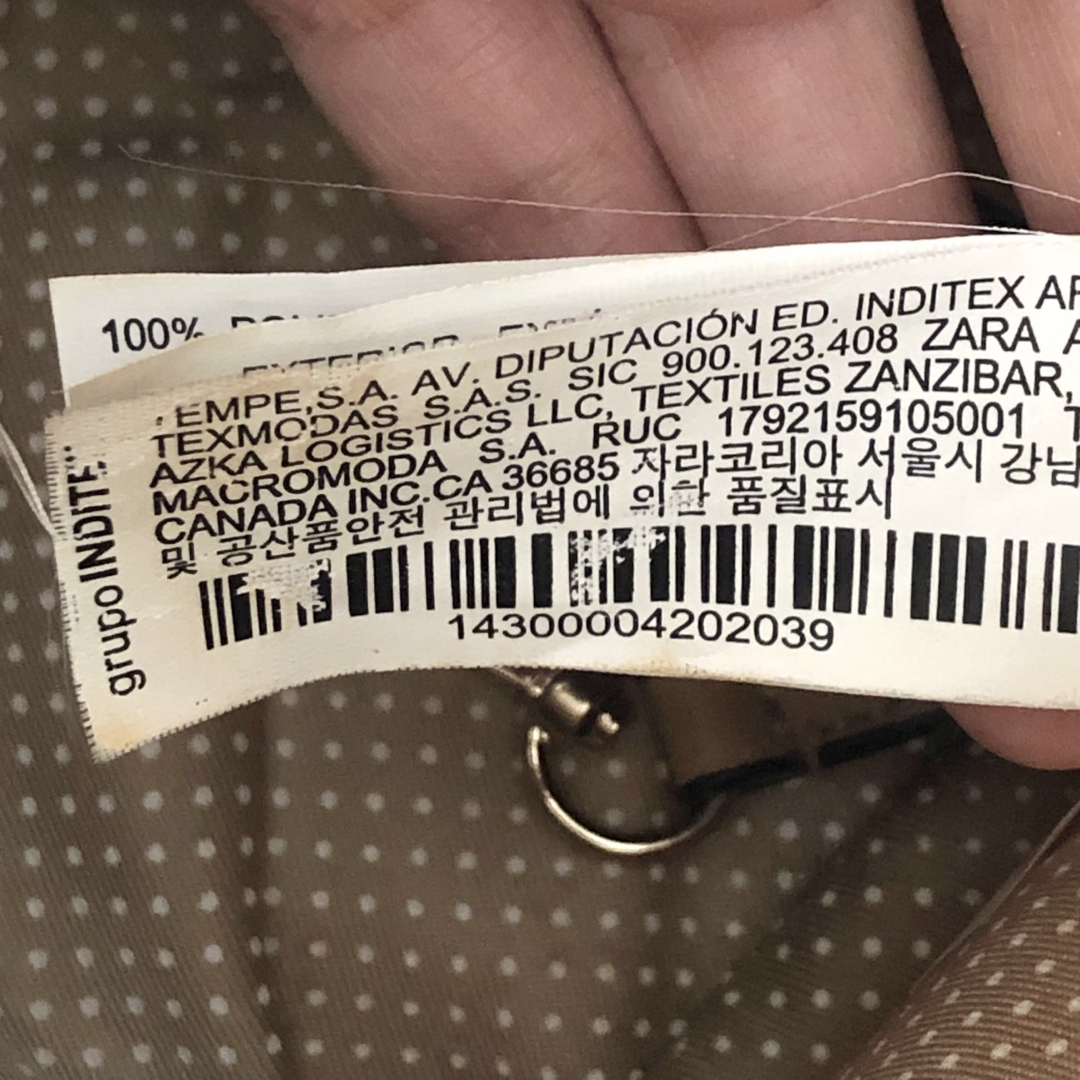 ZARA(ザラ)のZARA / ハンドバッグ  キャンバスバッグ レディースのバッグ(ハンドバッグ)の商品写真