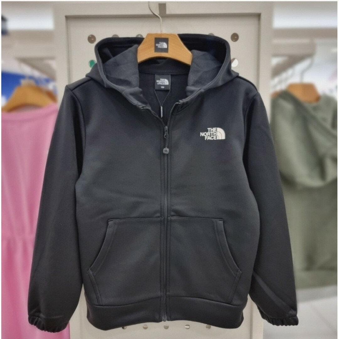 THE NORTH FACE(ザノースフェイス)のノースフェイス キッズ ジップアップ ジャケット パーカー スウェットトレーナー キッズ/ベビー/マタニティのキッズ服男の子用(90cm~)(Tシャツ/カットソー)の商品写真