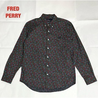 フレッドペリー(FRED PERRY)の【人気】FRED PERRY　フレッドペリー　総柄シャツ　月桂樹ロゴ　F4326(シャツ)