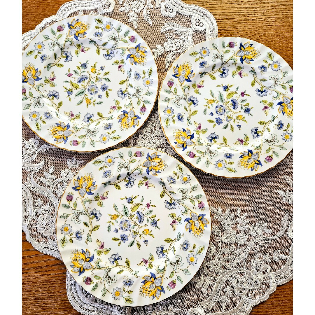 MINTON - 廃盤品 MINTON ミントン ハドンホール 50周年 金彩 MINTON - 廃盤品 MINTON ミントン ハドンホール 50周年 金彩