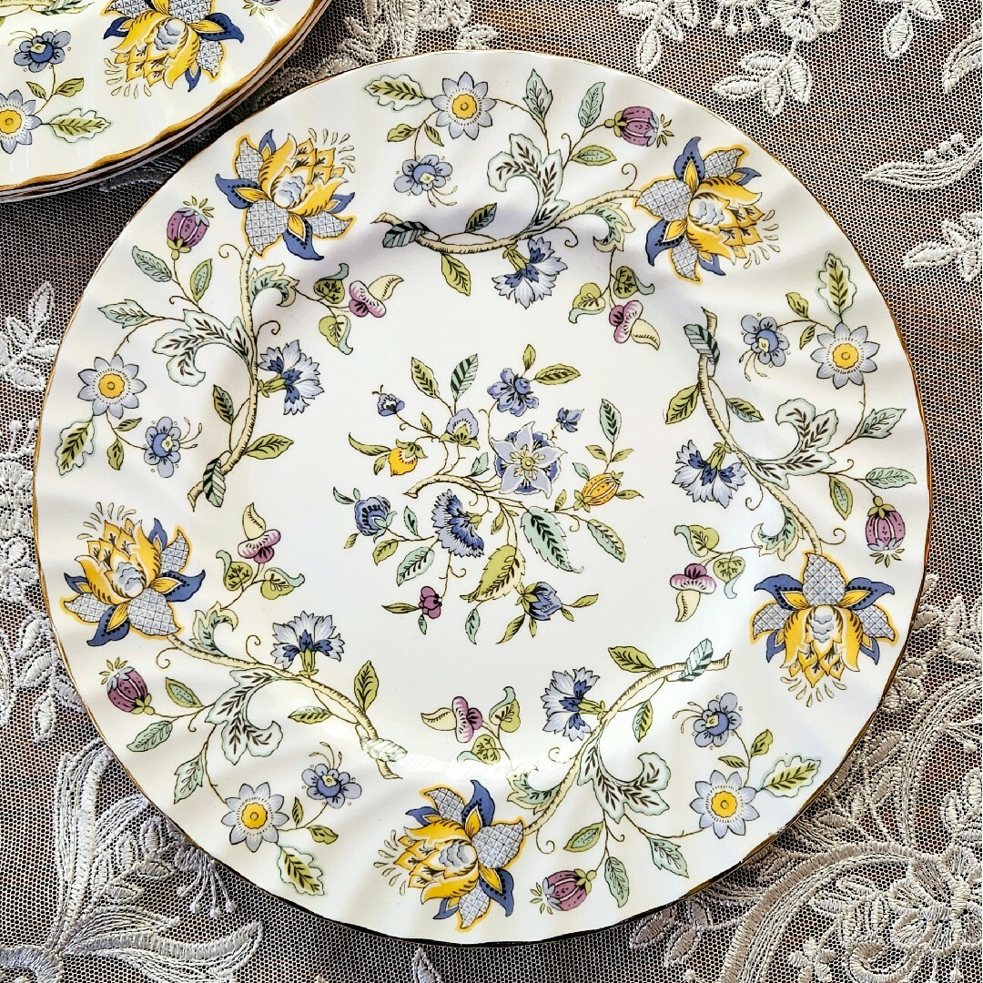 MINTON - 廃盤品 MINTON ミントン ハドンホール 50周年 金彩 MINTON - 廃盤品 MINTON ミントン ハドンホール 50周年 金彩