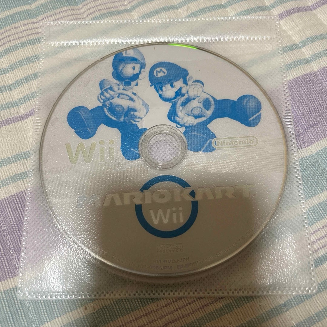 マリオカートWii エンタメ/ホビーのゲームソフト/ゲーム機本体(家庭用ゲームソフト)の商品写真