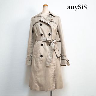 anySiS ライナー付トレンチコート ベージュ 通勤通学 上品 美シルエット♡