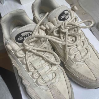 ナイキ(NIKE)のNIKE Air Max  24cm ベージュ(スニーカー)