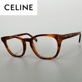 セリーヌ(celine)のメガネ セリーヌ メンズ レディース ウェリントン ブラウン べっ甲柄 茶色(サングラス/メガネ)