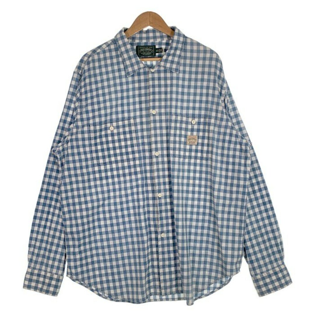 POLO RALPH LAUREN(ポロラルフローレン)のPOLO COUNTRY RALPH LAUREN ポロカントリ－ ラルフローレン ギンガムチェック ワークシャツ Size XXL メンズのトップス(シャツ)の商品写真