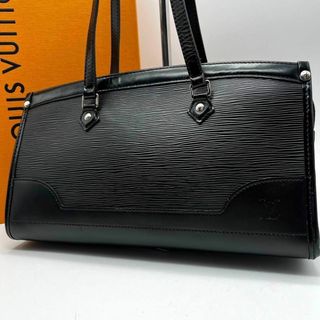 ルイヴィトン(LOUIS VUITTON)の【極美品鑑定済】ルイヴィトン マドレーヌPM エピ ブラック 肩掛け トート(ハンドバッグ)