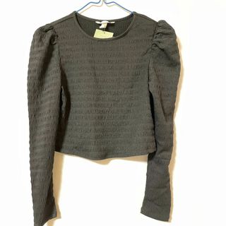 エイチアンドエム(H&M)の未使用品　トップス　t017(カットソー(長袖/七分))