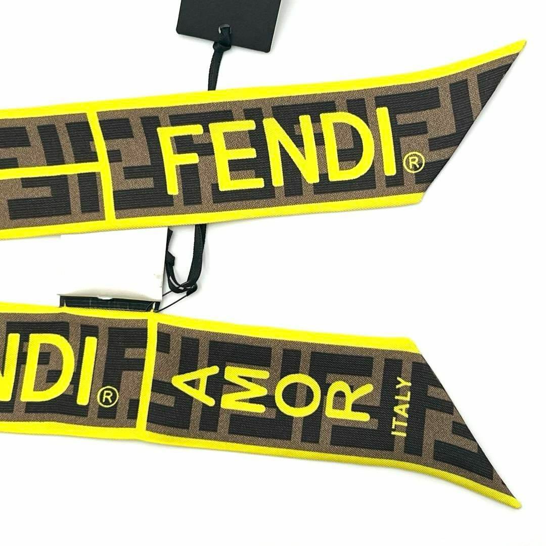 FENDI(フェンディ)の【未使用・人気柄】フェンディ　FENDI　ラッピー　スカーフ　バンダナ レディースのファッション小物(バンダナ/スカーフ)の商品写真