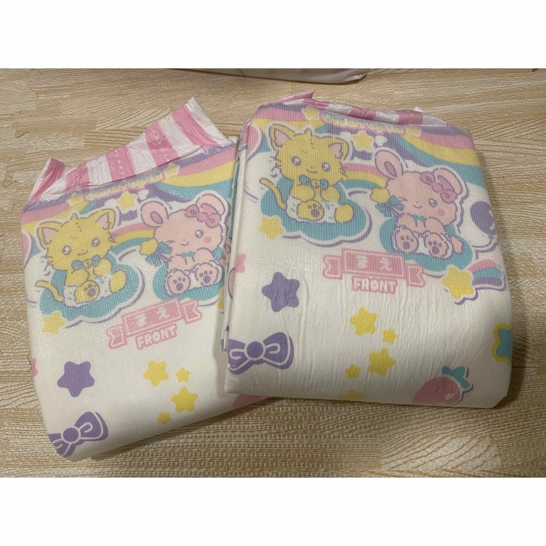 大人用紙おむつ 可愛い ABDL ⑤ キッズ/ベビー/マタニティの洗浄/衛生用品(おむつ/肌着用洗剤)の商品写真