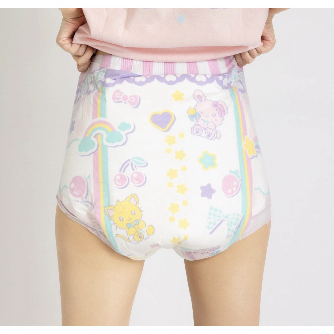 大人用紙おむつ 可愛い ABDL ⑤ キッズ/ベビー/マタニティの洗浄/衛生用品(おむつ/肌着用洗剤)の商品写真