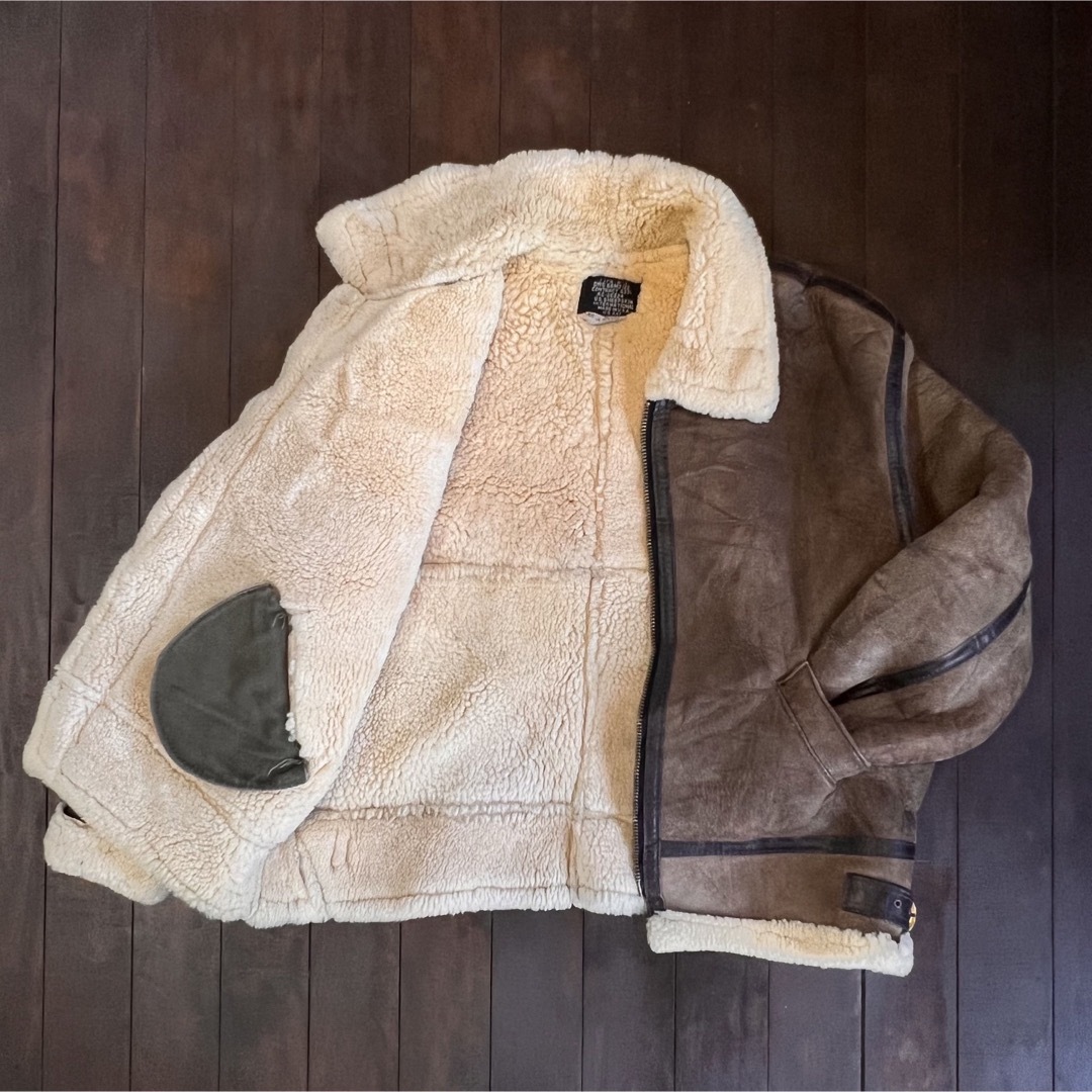 激レア美品！！【US SHEEPSKIN TYPE B-3】フライトジャケット メンズのジャケット/アウター(フライトジャケット)の商品写真