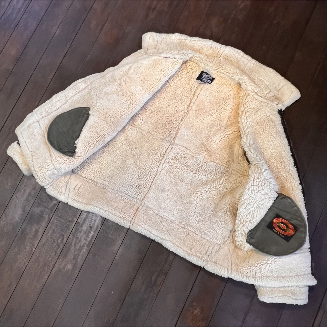 激レア美品！！【US SHEEPSKIN TYPE B-3】フライトジャケット メンズのジャケット/アウター(フライトジャケット)の商品写真