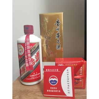 美品　 貴州茅台酒    マオタイ酒　53度　500ml　2022年(蒸留酒/スピリッツ)