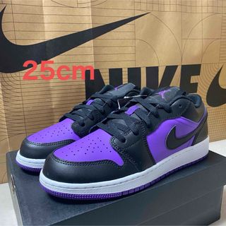 ナイキ(NIKE)の25cm AIR JORDAN 1 LOW (GS)(スニーカー)