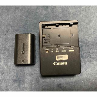 Canon LC-E6 + LP-E6（バッテリー+チャージャー）(バッテリー/充電器)