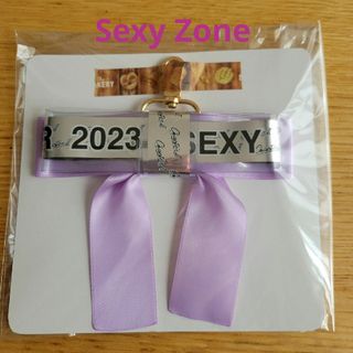 セクシー ゾーン(Sexy Zone)のSexy Zone 銀テープ バッグチャーム(アイドルグッズ)