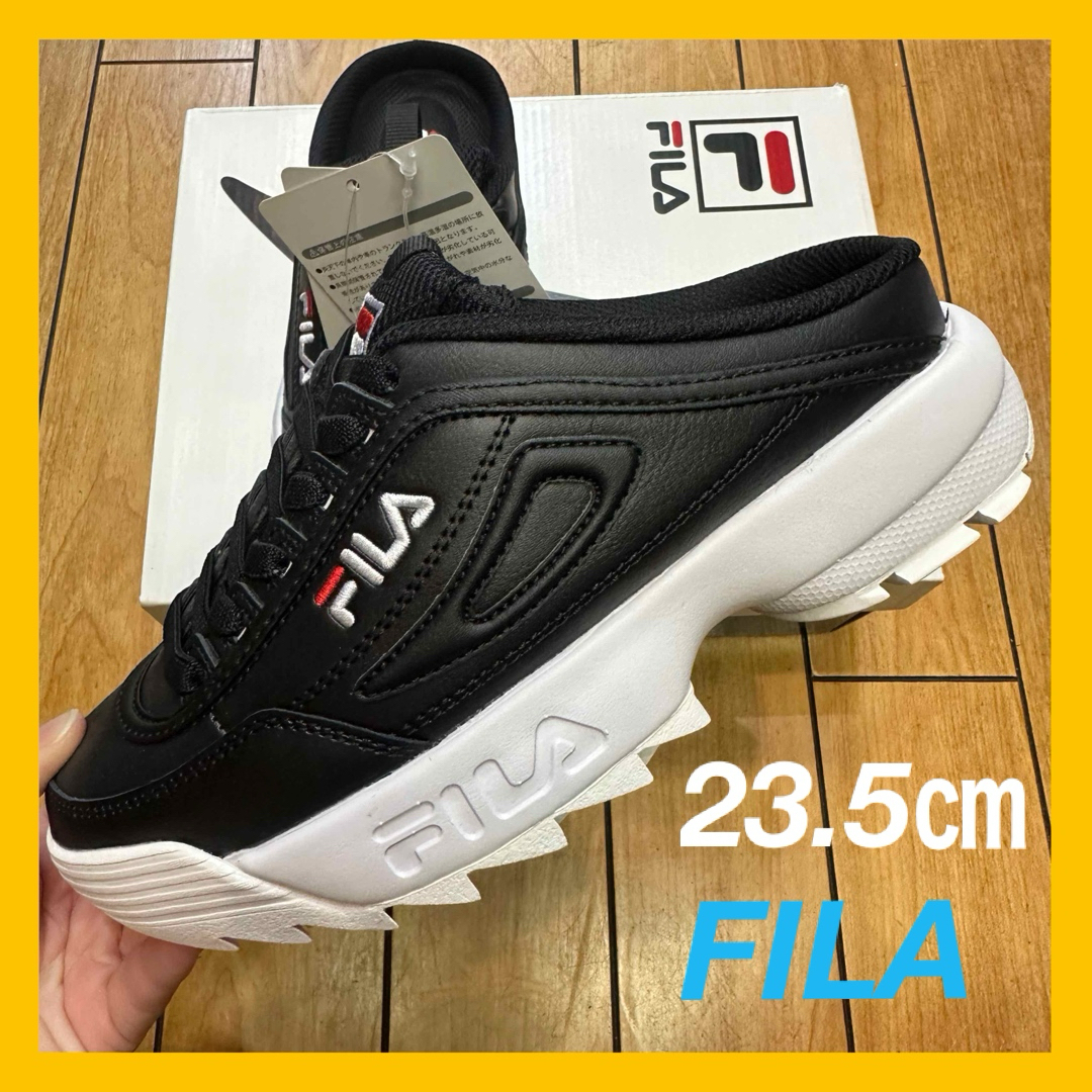 FILA(フィラ)の✨新品✨FILA フィラ ディスラプター2 ミュール 厚底 ダッドシューズ レディースの靴/シューズ(スニーカー)の商品写真