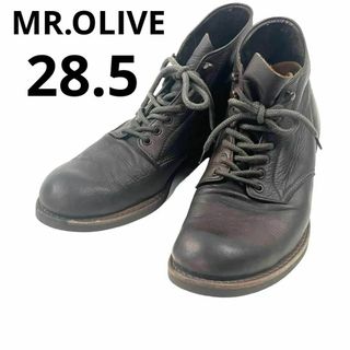 ミスターオリーブ(Mr.OLIVE)のMR.OLIVE ミスターオリーブ チャッカブーツ レザー シボ革 US10.5(ブーツ)