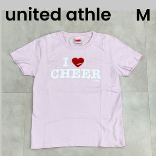 ユナイテッドアスレ(UnitedAthle)の【united athle】ユナイテッドアスレ M ピンク ロゴT Tシャツ(Tシャツ(半袖/袖なし))