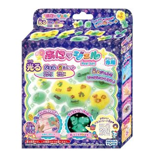 ぷにジェル 別売り光るジェル ミルキーグリーン/ミルキーイエロー(その他)