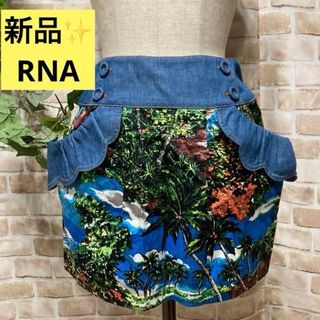 アールエヌエー(RNA)の感謝sale❤️771❤️新品✨RNA①❤️可愛いリゾート柄スカート(ミニスカート)