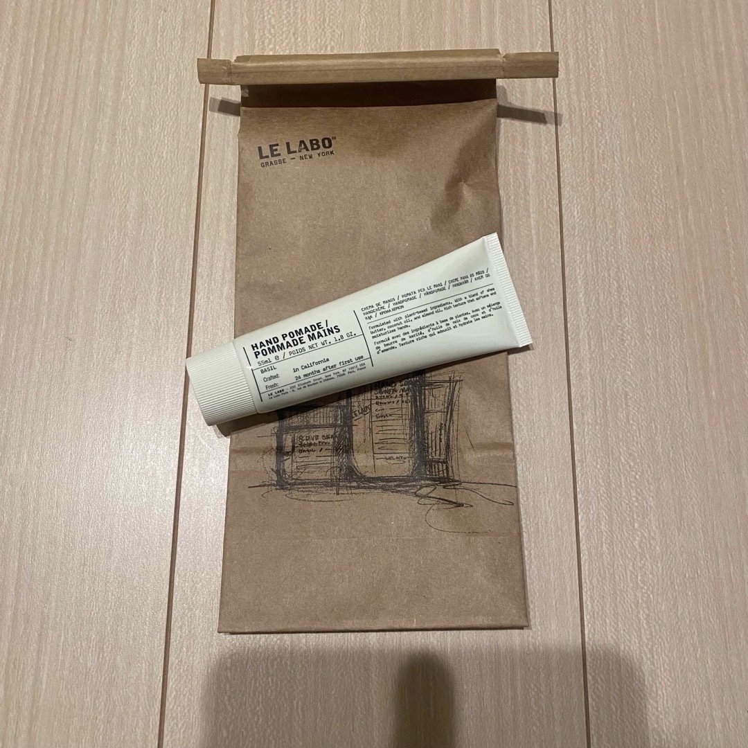 ［新品未開封］LE LABO ハンドポマード バジル/55ml コスメ/美容のボディケア(ハンドクリーム)の商品写真