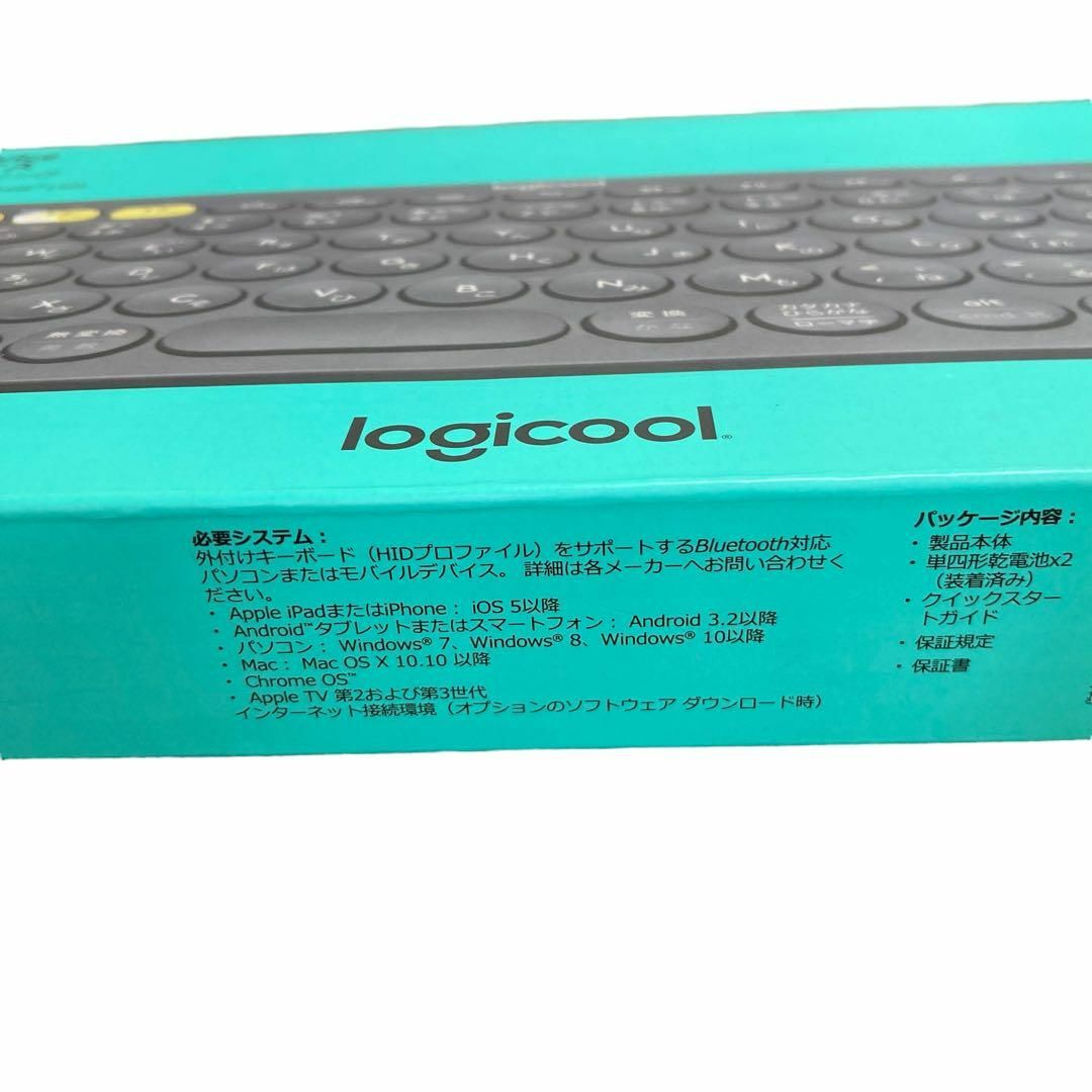 logicool k380 マルチデバイス スマホ/家電/カメラのPC/タブレット(PC周辺機器)の商品写真