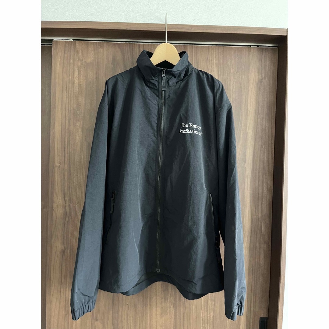 1LDK SELECT(ワンエルディーケーセレクト)のennoy nylon jacket 初期型　Black L メンズのジャケット/アウター(ナイロンジャケット)の商品写真