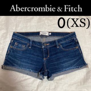 Abercrombie&Fitch - １回着☆アバクロンビー&フィッチロールアップデニムショートパンツXSホリスター