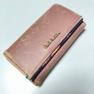 ポールスミス(Paul Smith)のPaul Smith キーケース フォトトリム ローズ(キーケース)