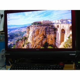 エヌイーシー(NEC)のTV一体型パソコン　NEC  PC-VW770HS6R　手渡し限定(デスクトップ型PC)