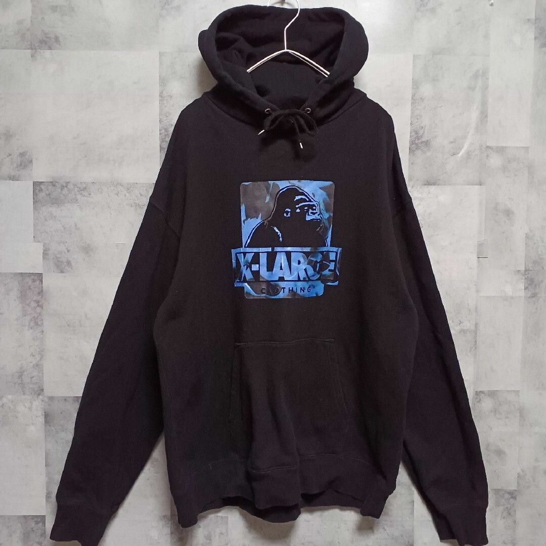 XLARGE(エクストララージ)のXLARGE エクストララージ メンズ パーカー L ブラック ストリート メンズのトップス(パーカー)の商品写真