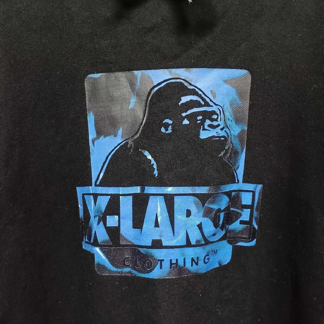 XLARGE(エクストララージ)のXLARGE エクストララージ メンズ パーカー L ブラック ストリート メンズのトップス(パーカー)の商品写真