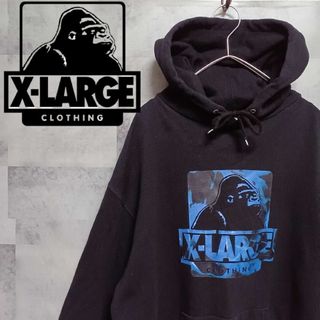 エクストララージ(XLARGE)のXLARGE エクストララージ メンズ パーカー L ブラック ストリート(パーカー)