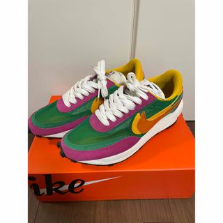 ナイキ(NIKE)のsacai × NIKE LDV WAFFLE PINE GREEN(スニーカー)