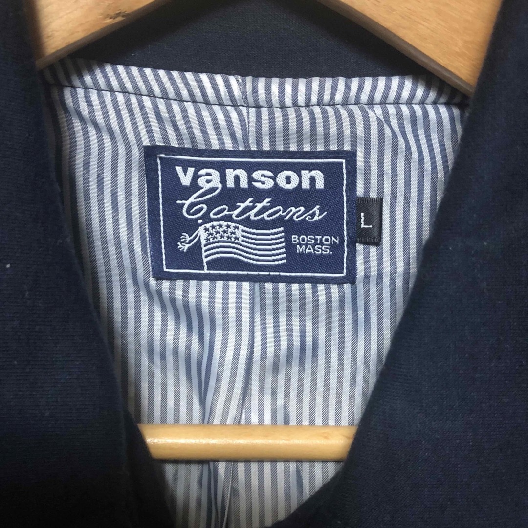 VANSON(バンソン)のバンソン　ジャケット　ライダース　スウェット メンズのジャケット/アウター(ブルゾン)の商品写真