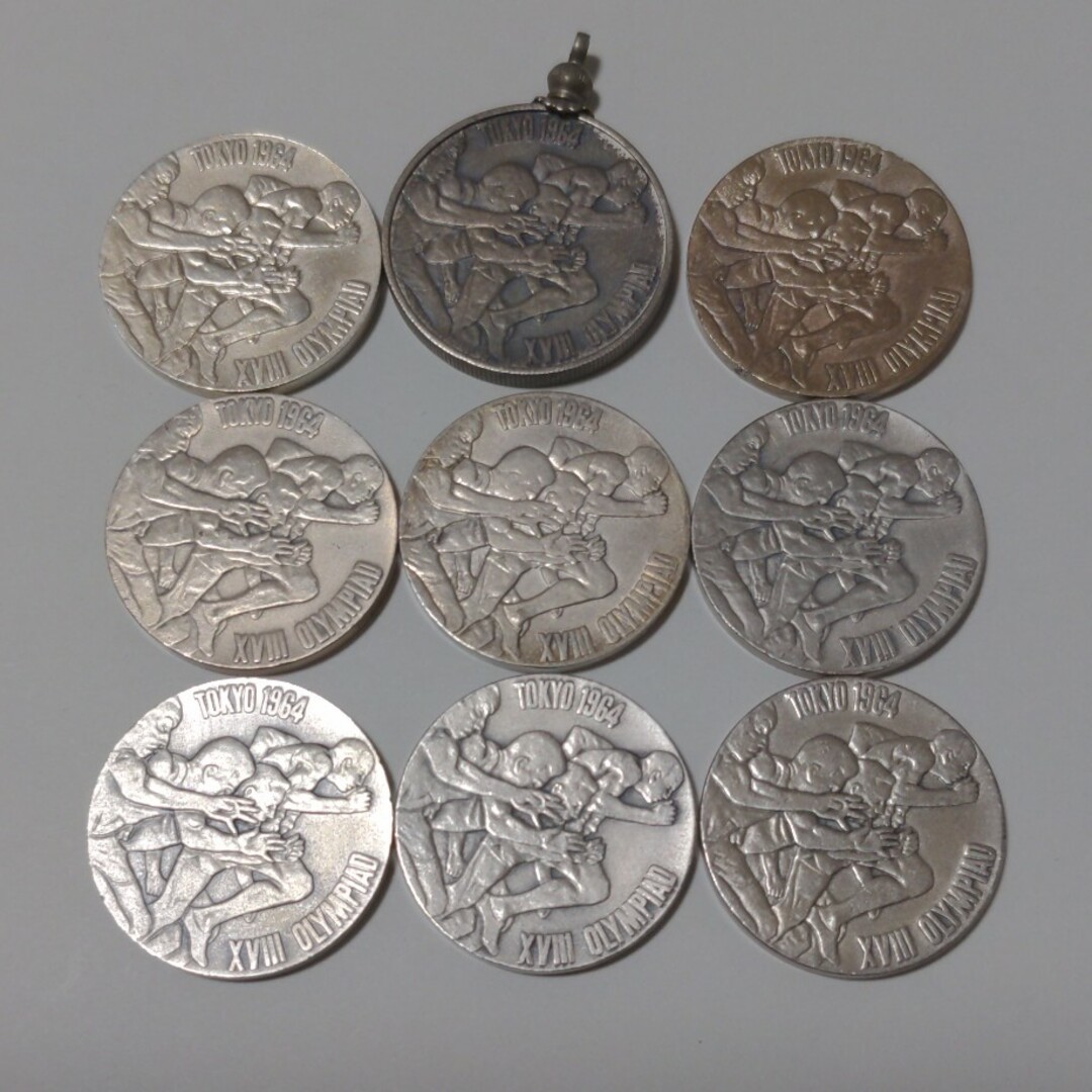 オリンピック東京大会 銀メダル 9枚 エンタメ/ホビーのコレクション(その他)の商品写真