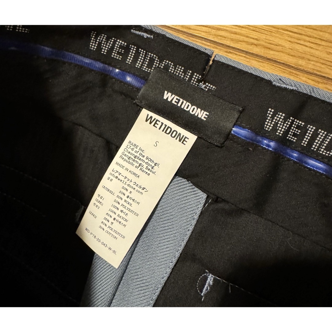 PEACEMINUSONE - G-DRAGON着用 WE11DONE セットアップ Sサイズの PEACEMINUSONE - G-DRAGON着用 WE11DONE セットアップ Sサイズの